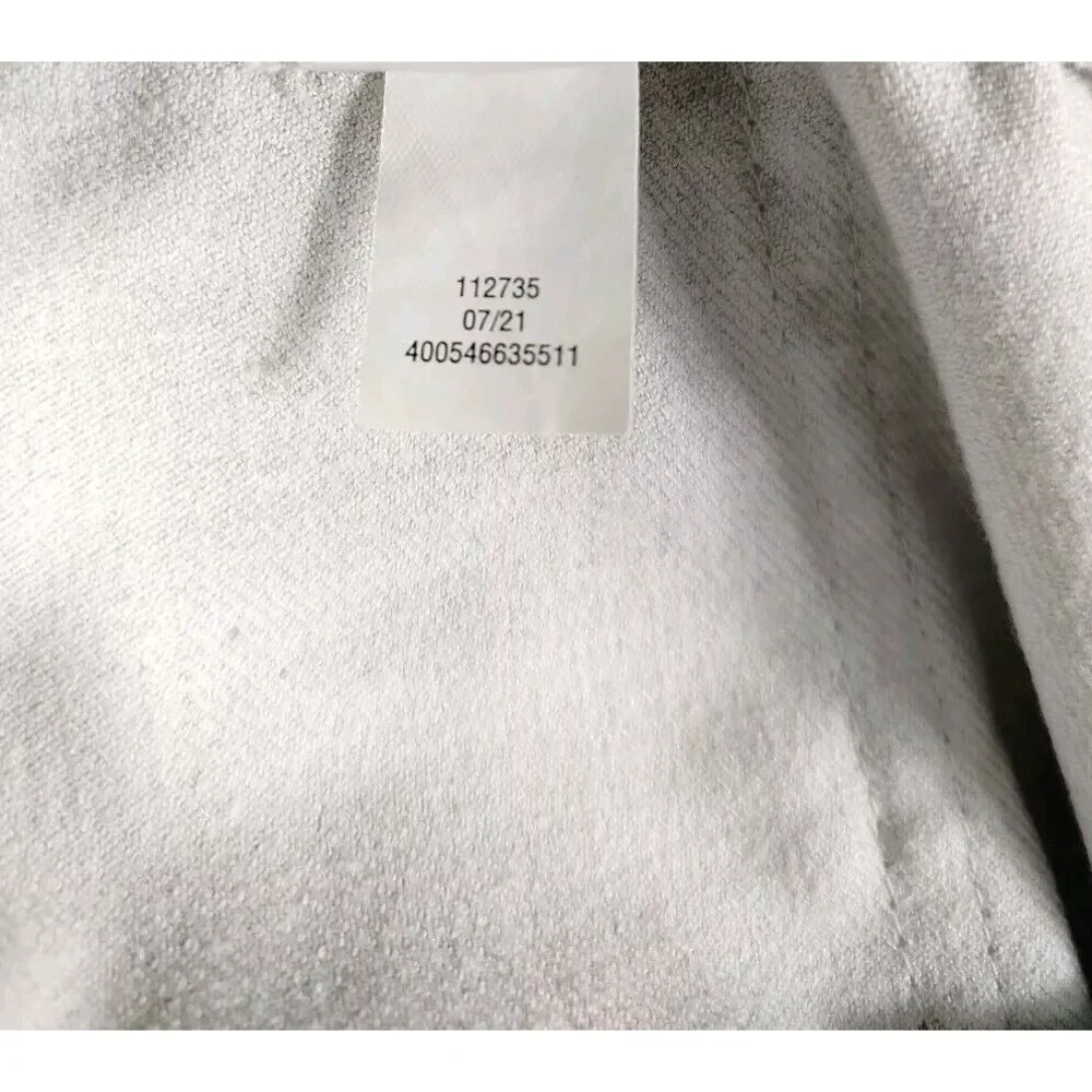 Nine West Sweatpants Womens Medium Light Grey Ankle Classiccore Minimalist Basic